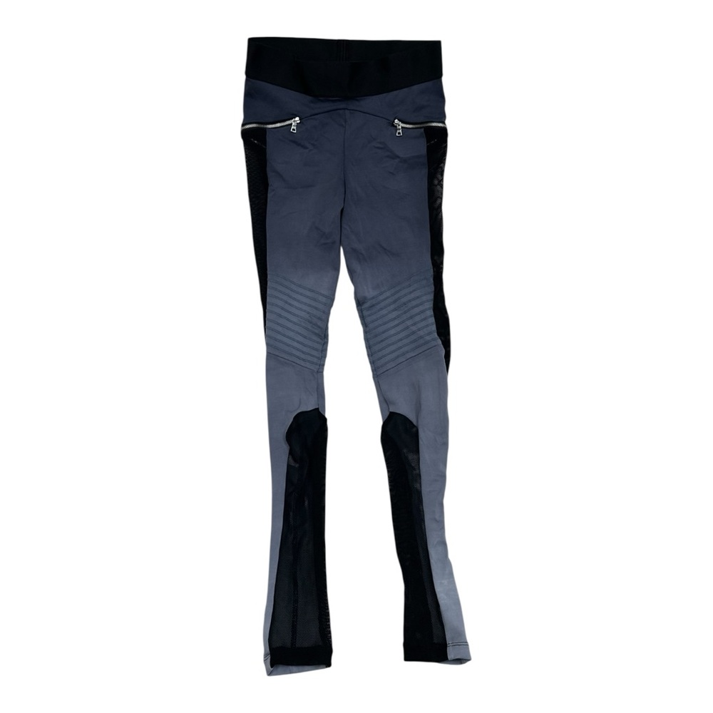 Blue Life Fit Black Gray Leggings - Size Small
